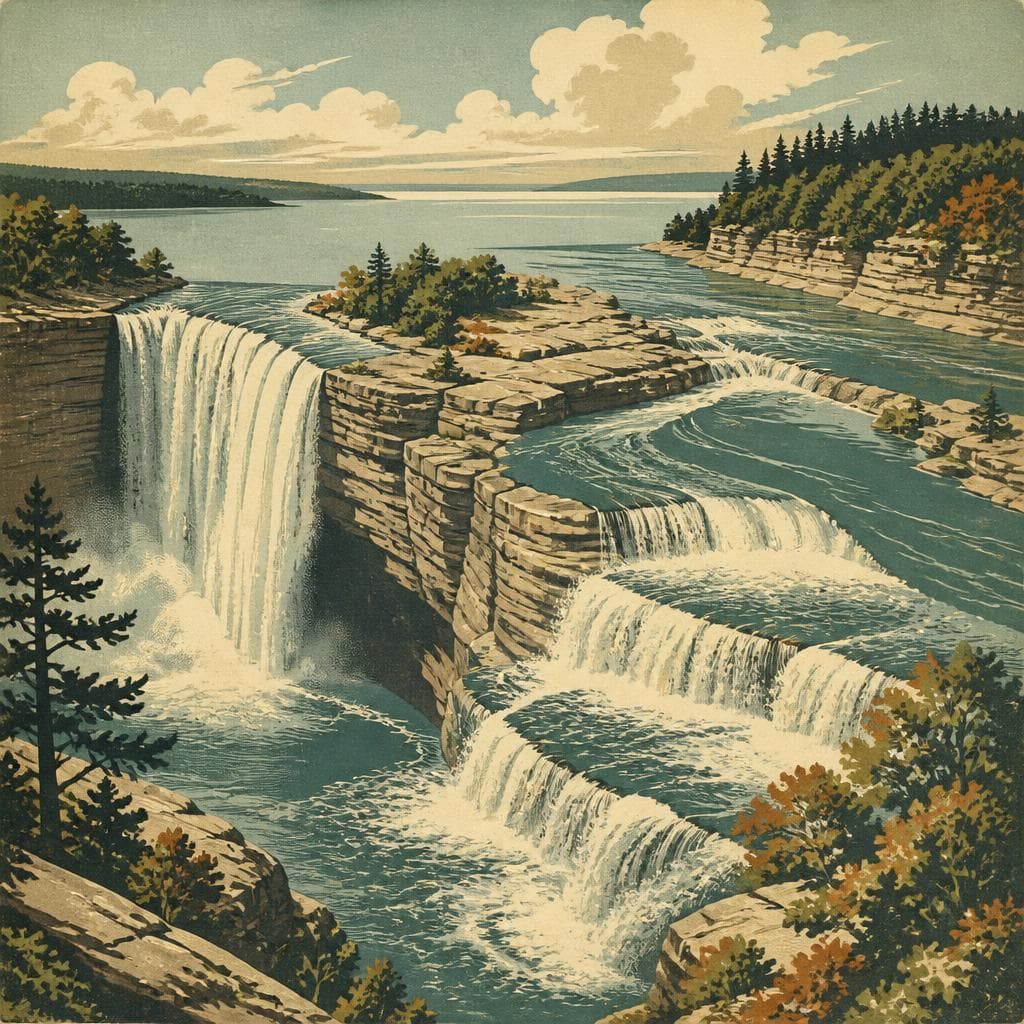 Cover art for The Waterfall That Changes Its Mind