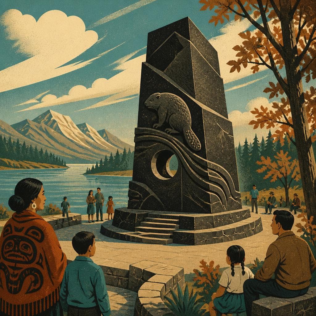 Cover art for Where Beaver Turned Black Rock Into a Monument