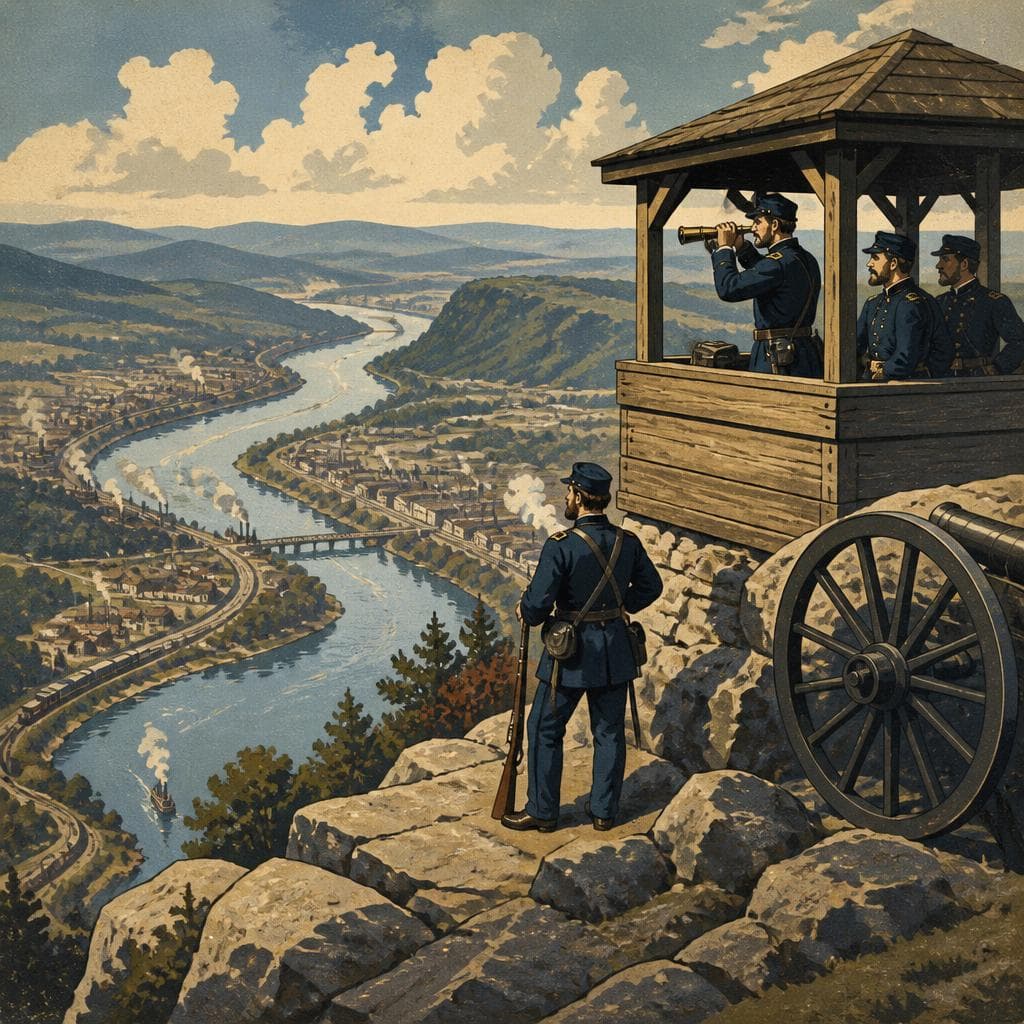 Cover art for Where the Mountain Became a Watchtower