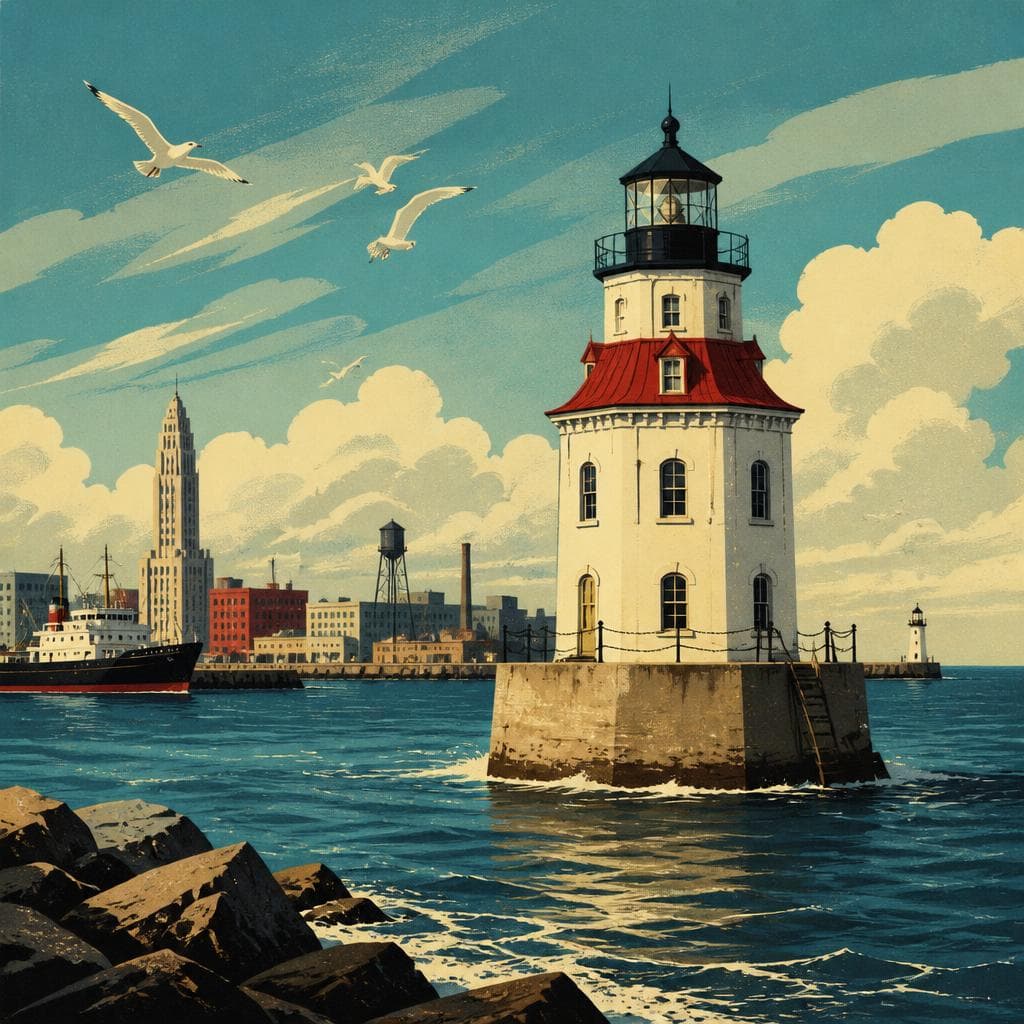 Cover art for The Jewel Standing Off the Black River