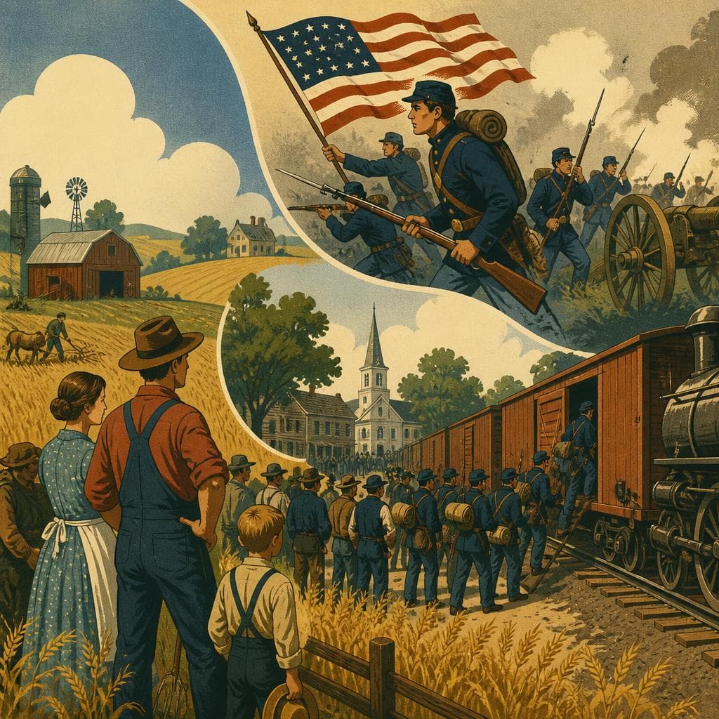 Cover art for From Prairie Fields to Union Ranks