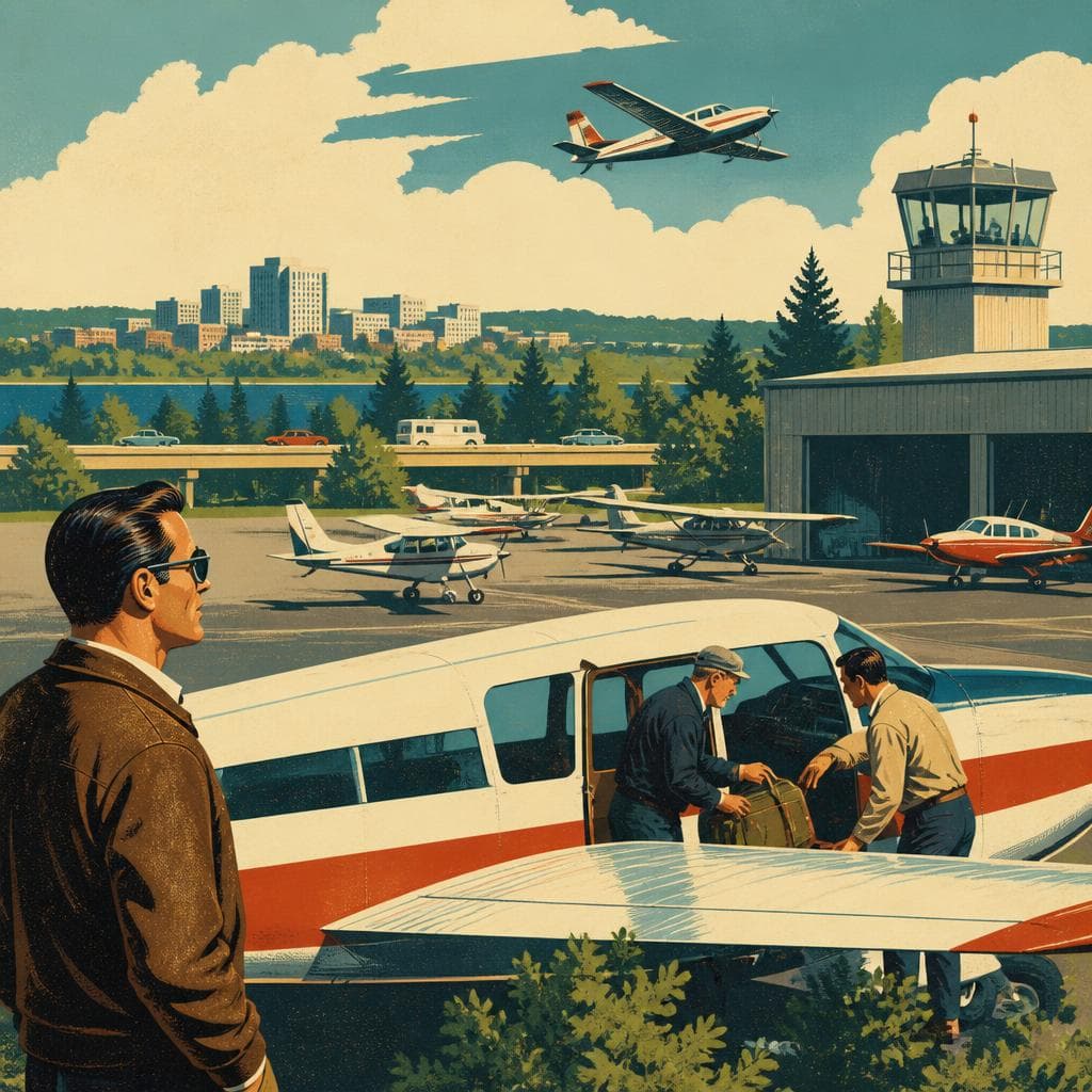 Cover art for The Airport That Keeps Blaine Moving