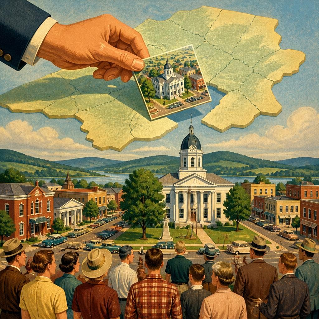 Cover art for When the County Chose the Square