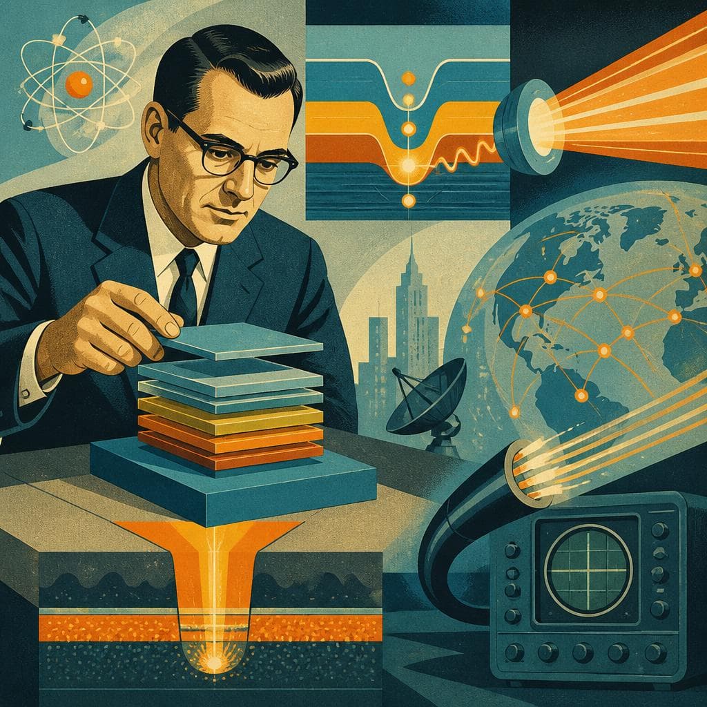 Cover art for The Physicist Who Stacked the Future