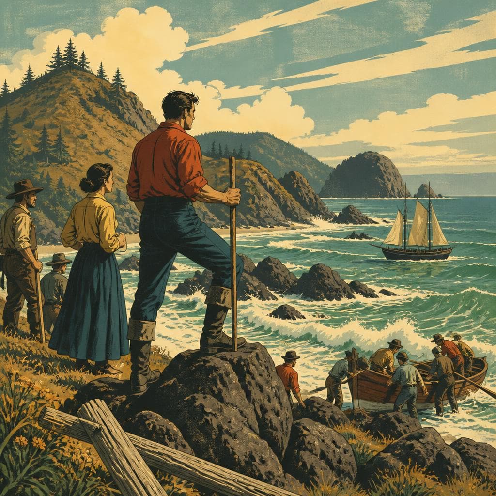 Cover art for Where Port Orford Held On