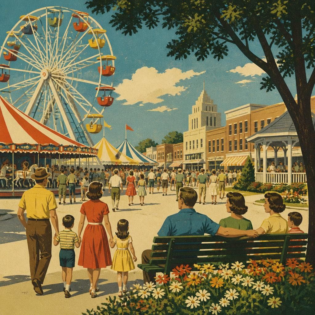 Cover art for When the Fair Stayed Put