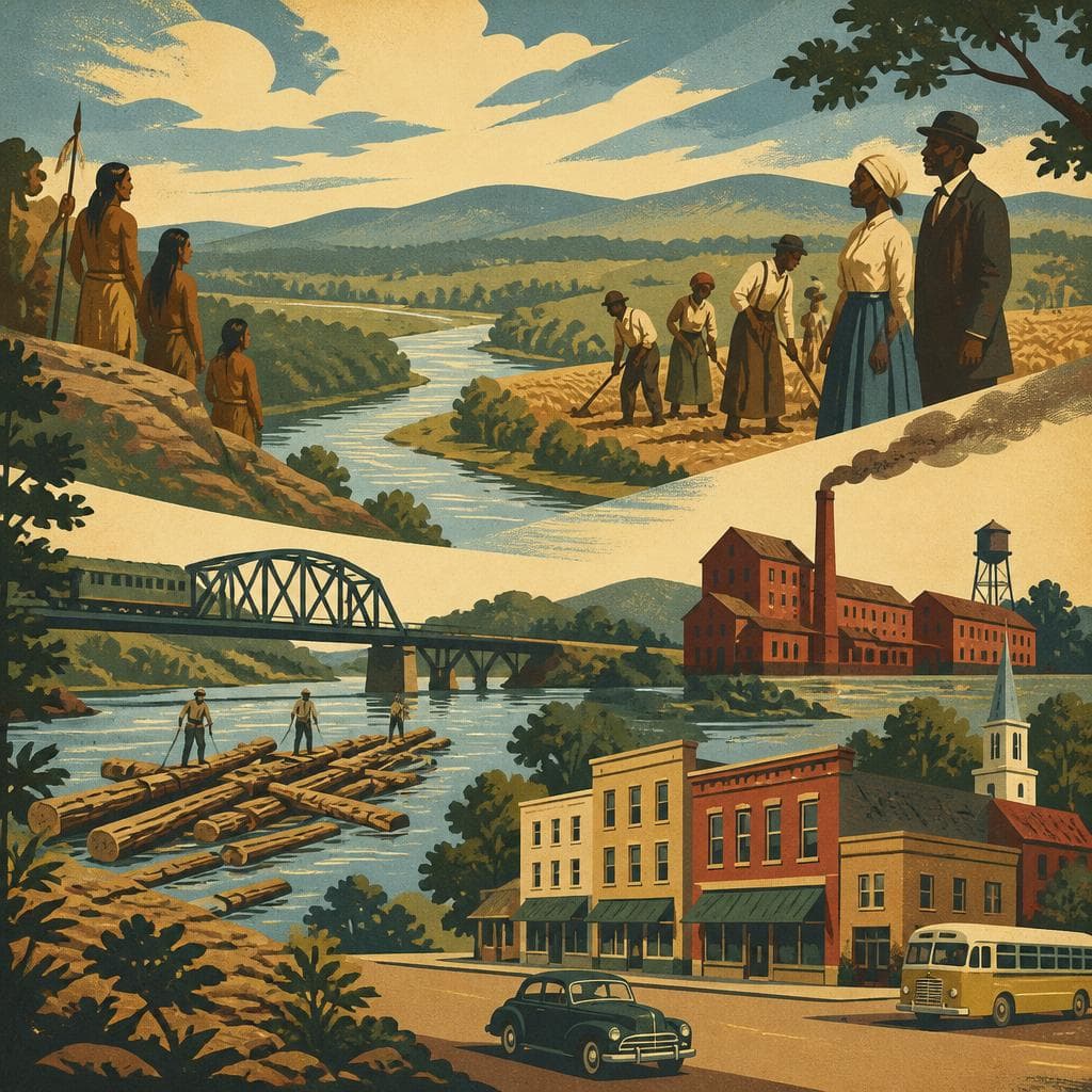 Cover art for A County Drawn From Upheaval
