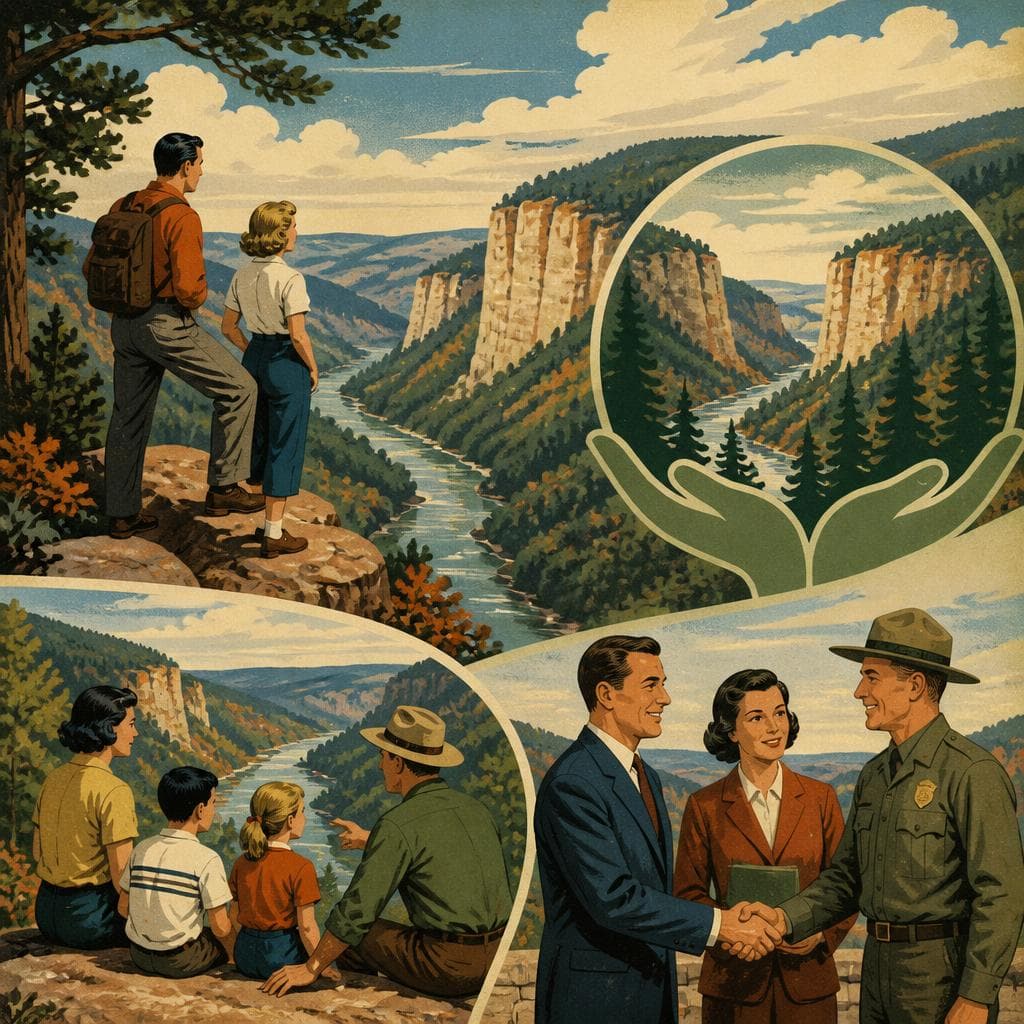 Cover art for A River on a Mountain, Kept for the Nation