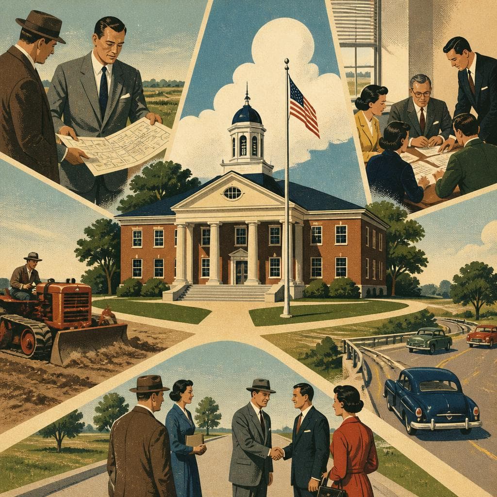 Cover art for Where County Business Comes to Ground