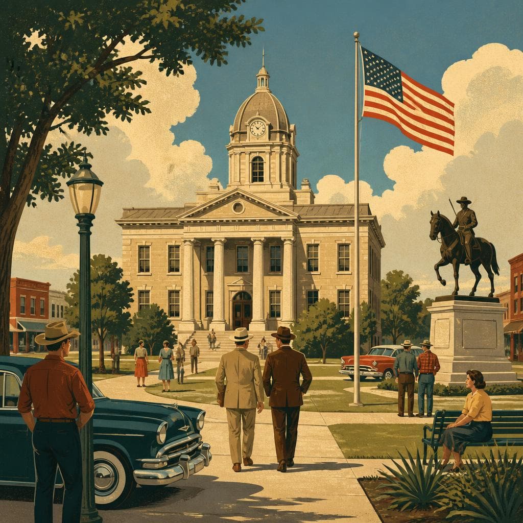 Cover art for Where Comanche County Conducts Its Life