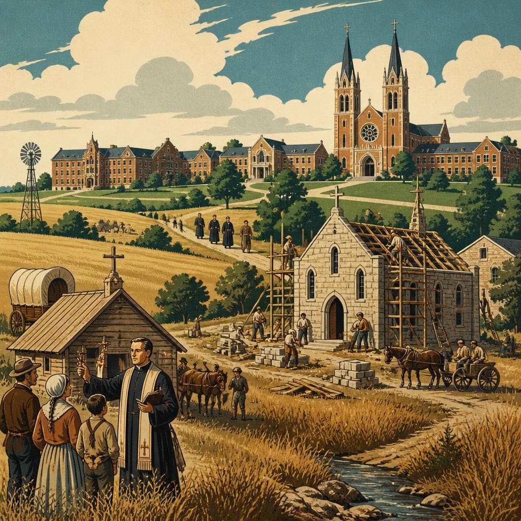 Cover art for A Catholic Campus Rising from the Prairie