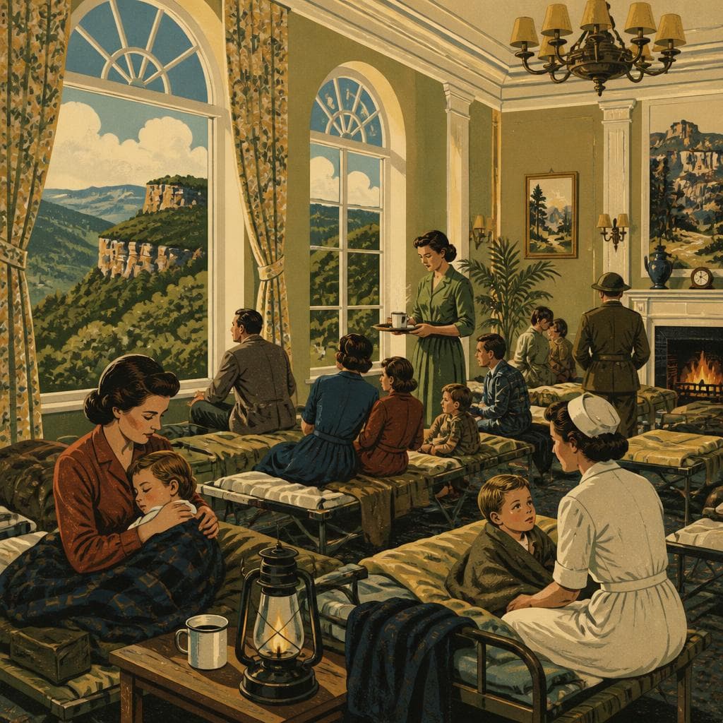 Cover art for When War Reached the Springs