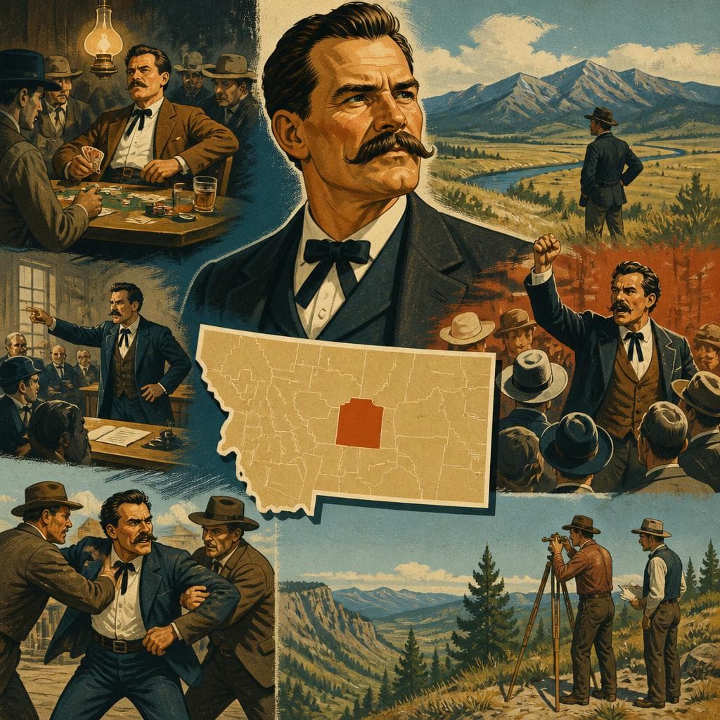 Cover art for How Wilbur Fisk Sanders Got on the Montana Map