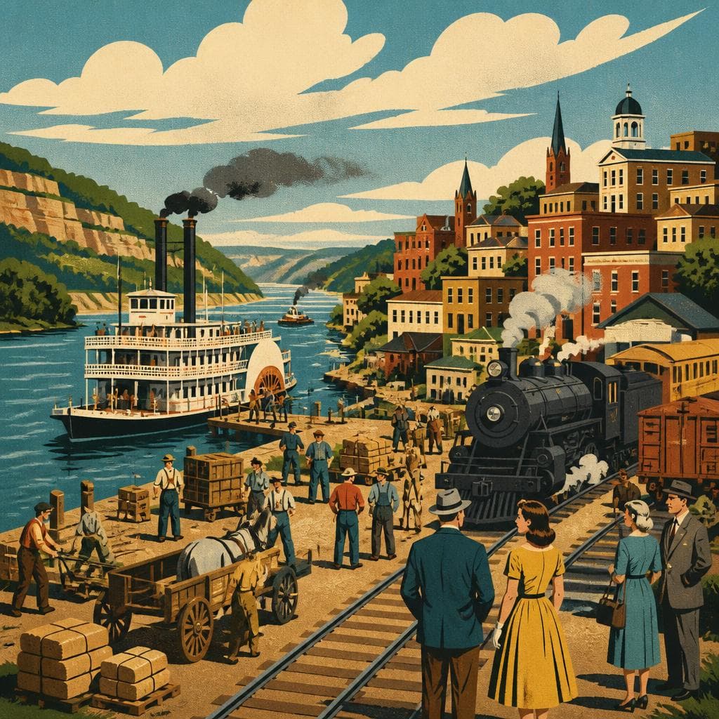 Cover art for Where the River Met the Rails