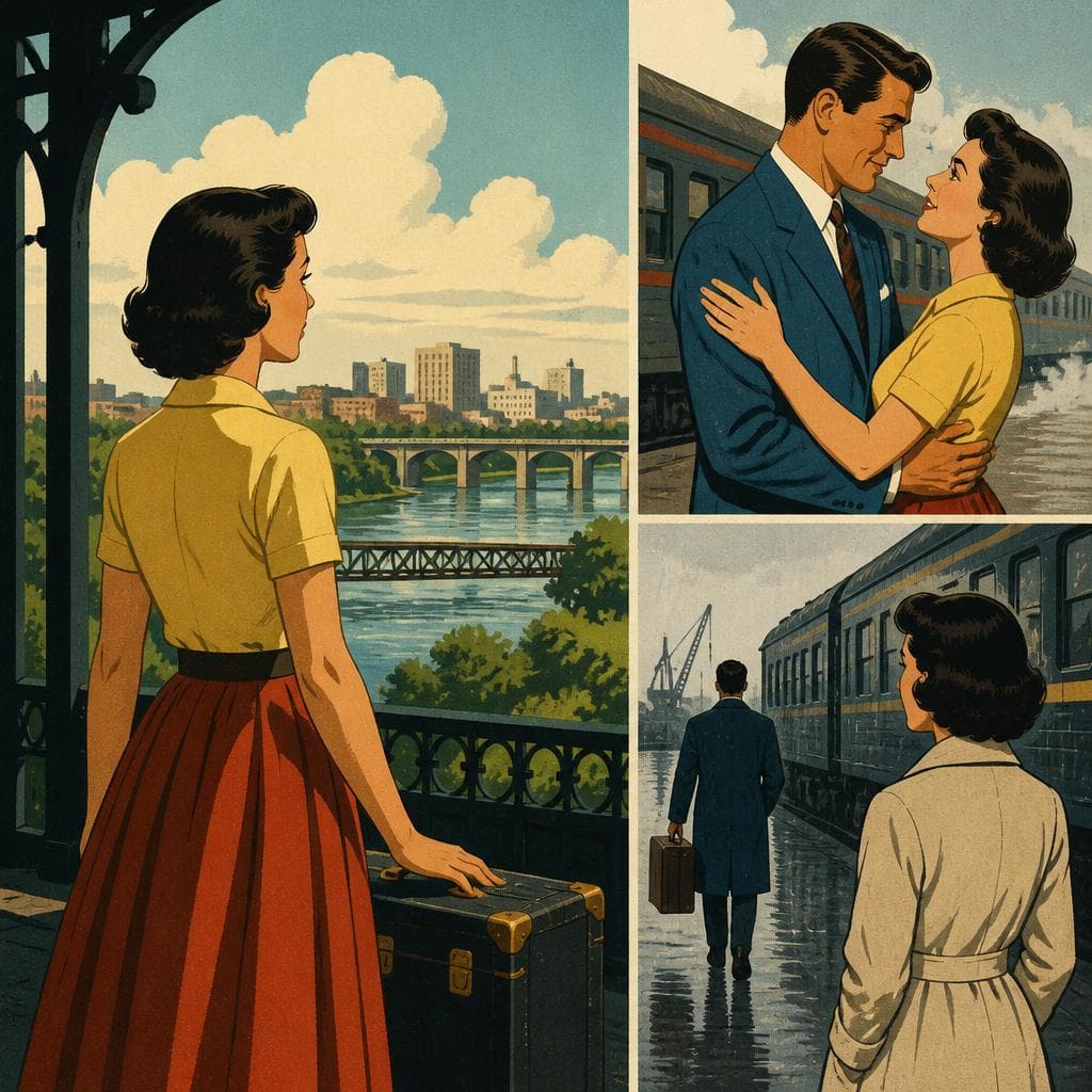 Cover art for The Woman Waiting in Richmond