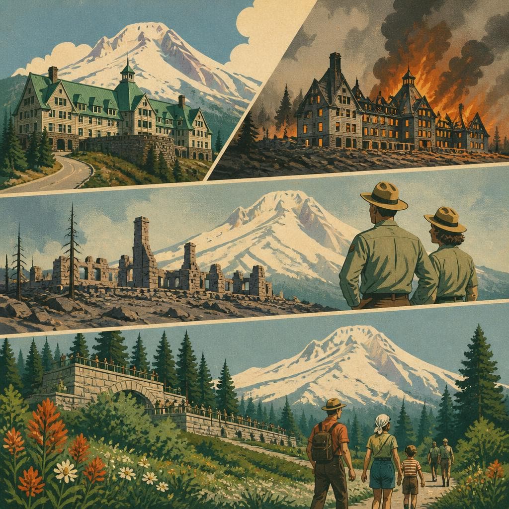 Cover art for After Fire, the Mountain Kept Calling