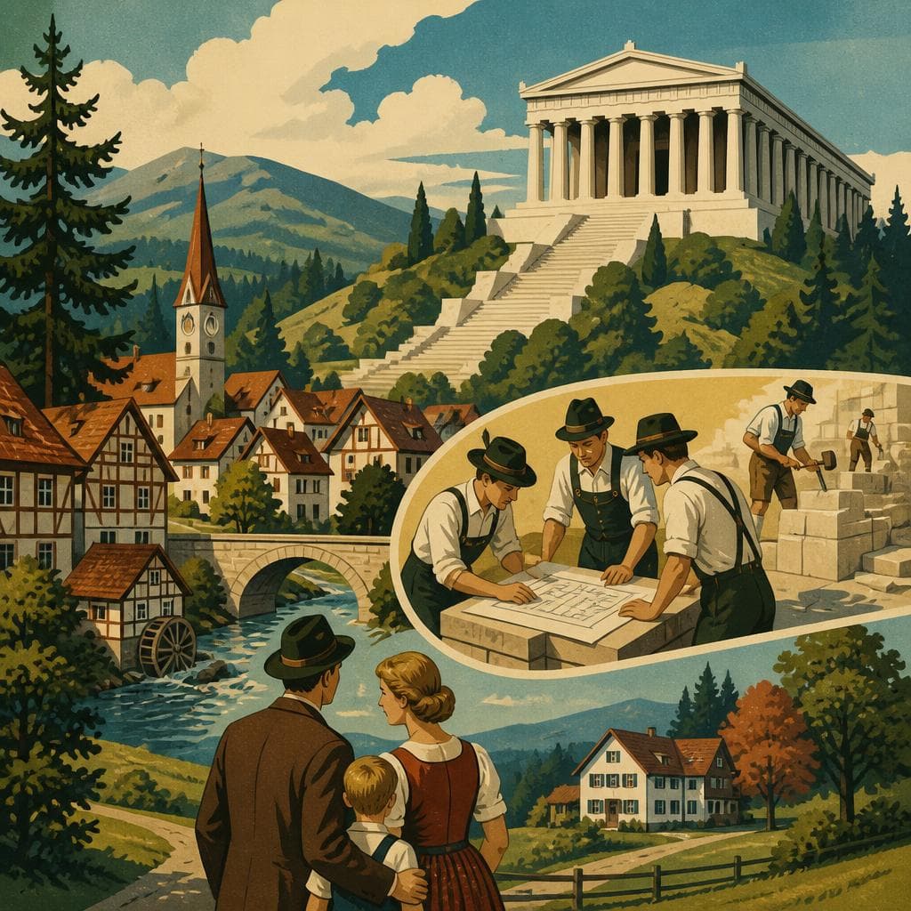 Cover art for A German Mountain Town by Design