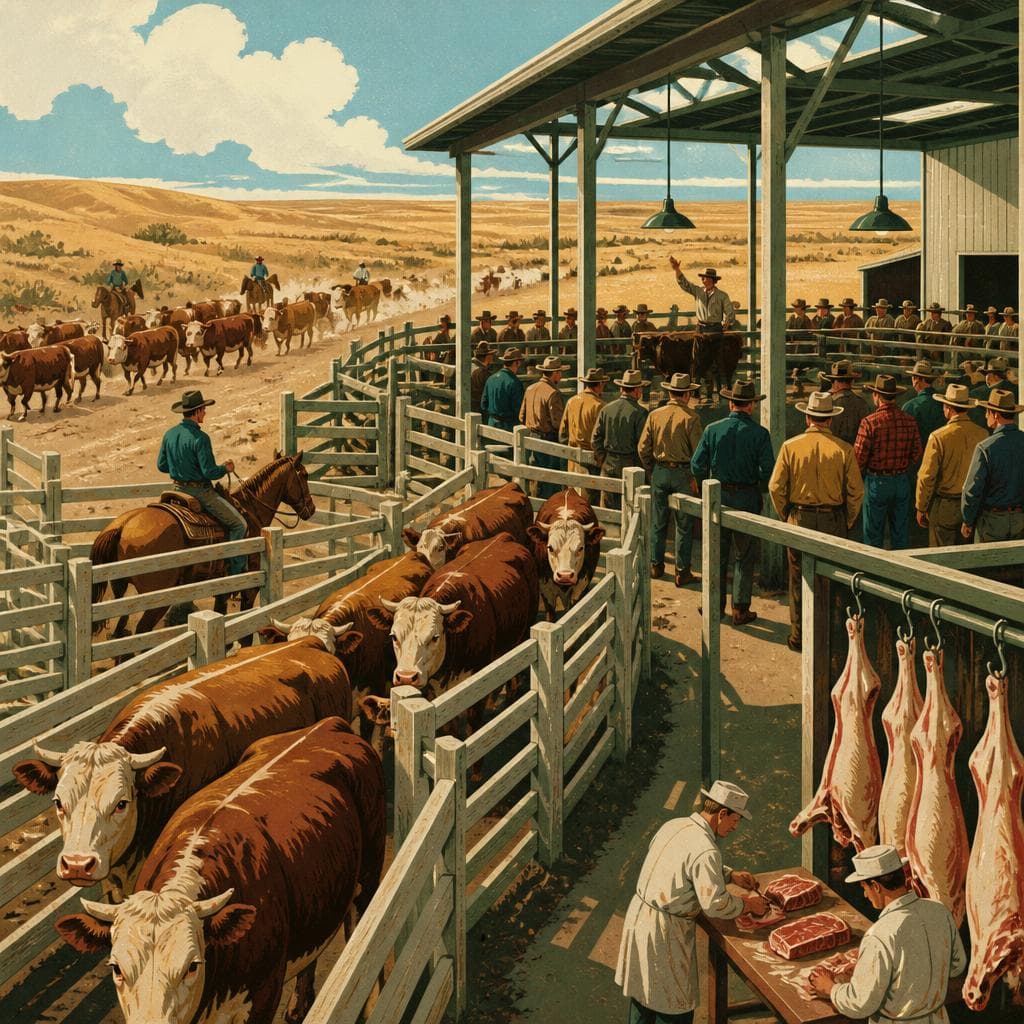 Cover art for Where Sandhills Cattle Enter the Market