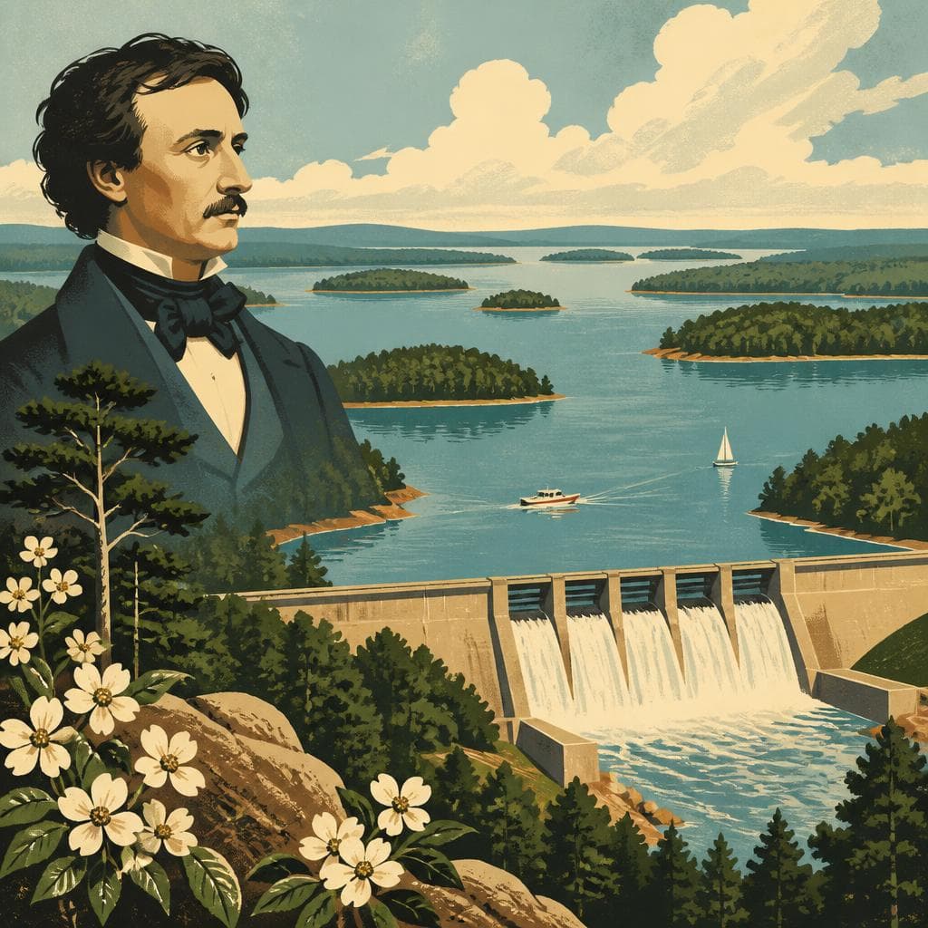 Cover art for A Lake Named for a Poet