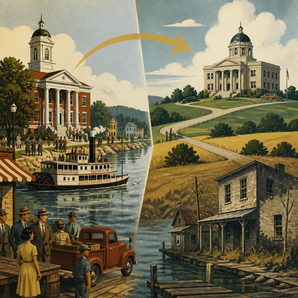 Cover art for When the Seat of County Government Moved On
