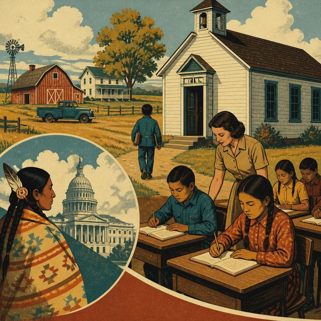 Cover art for The School on Johnson’s Farm