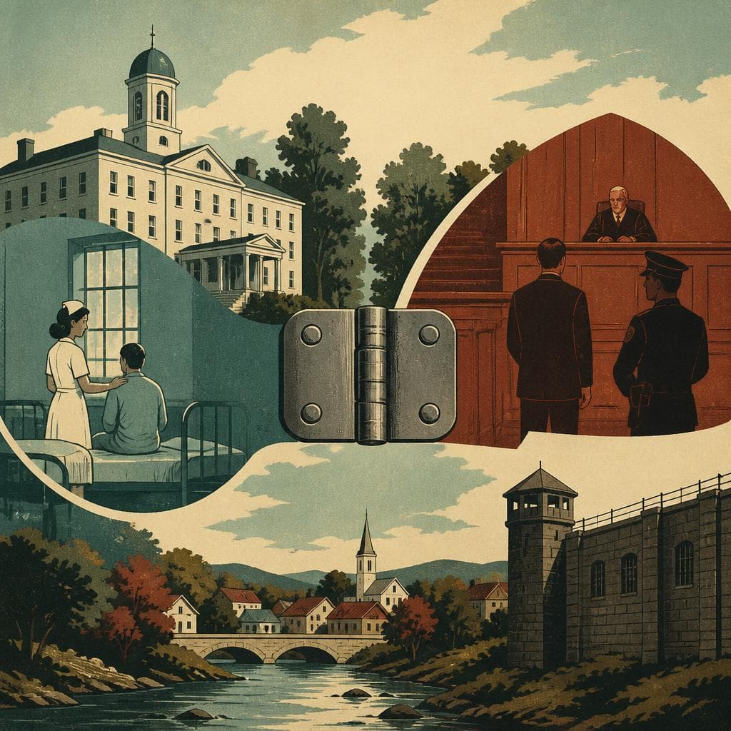 Cover art for Where the Hospital and the Courts Met