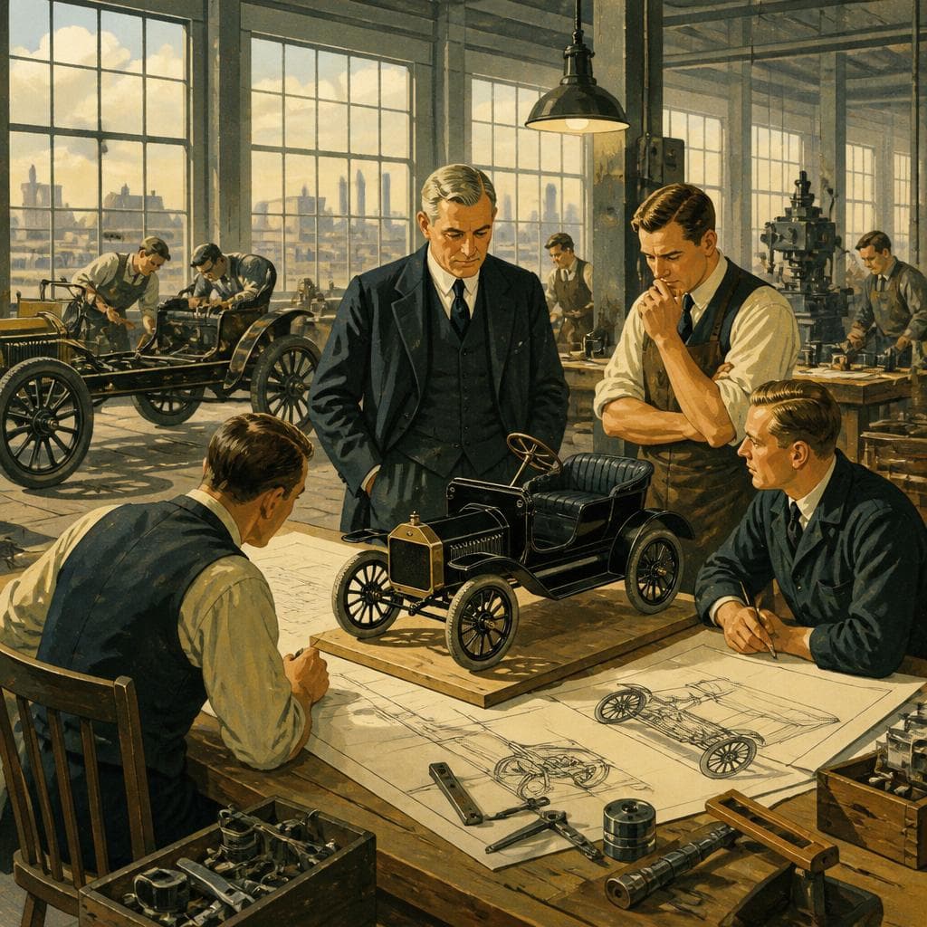 Cover art for Where the Model T Took Shape