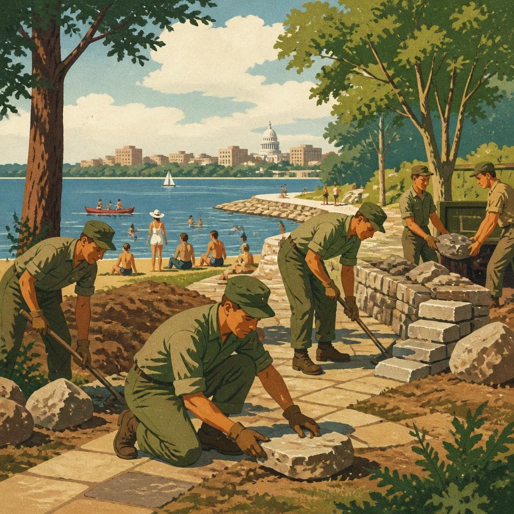 Cover art for How the New Deal Shaped Lake Herman