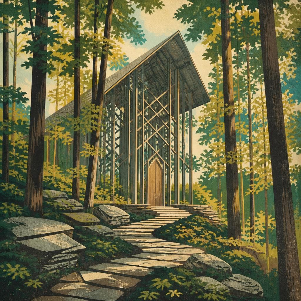 Cover art for A Cathedral’s Spirit in the Ozark Woods