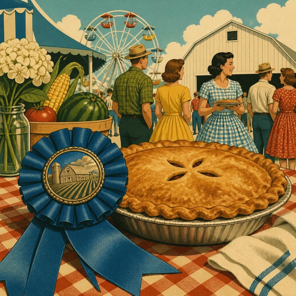Cover art for Where the Blue Ribbon Meets the Pie Tin