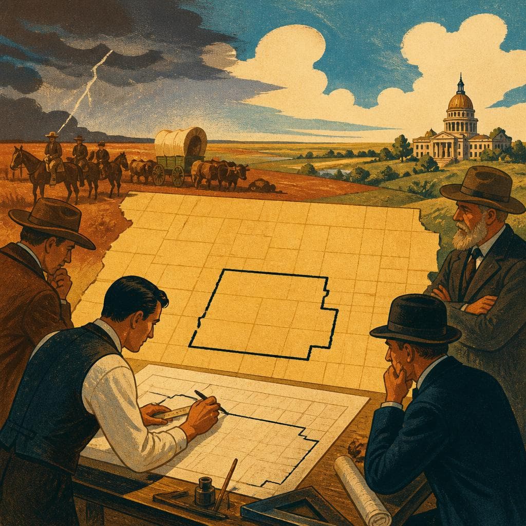 Cover art for When Kansas Was Still Being Drawn
