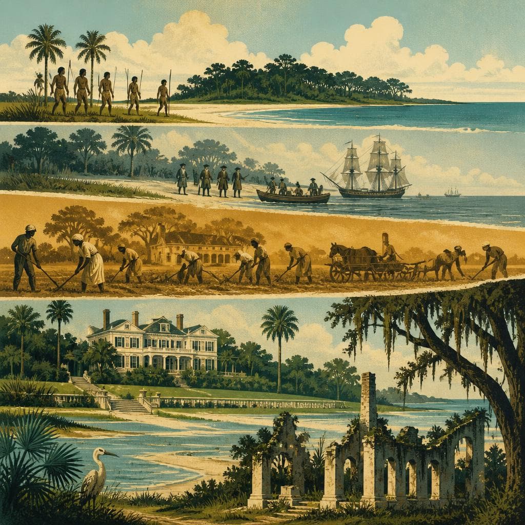 Cover art for Cumberland Island, Layer by Layer