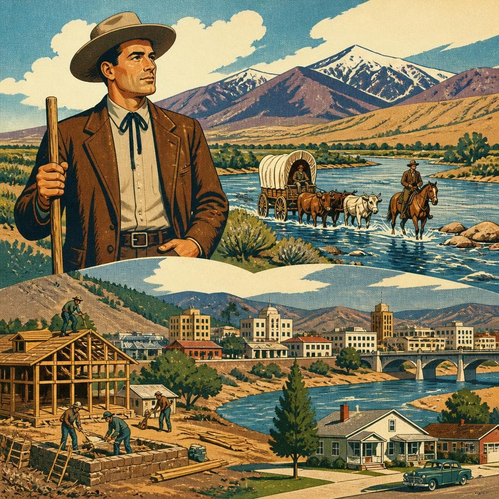 Cover art for The Crossing That Became Reno