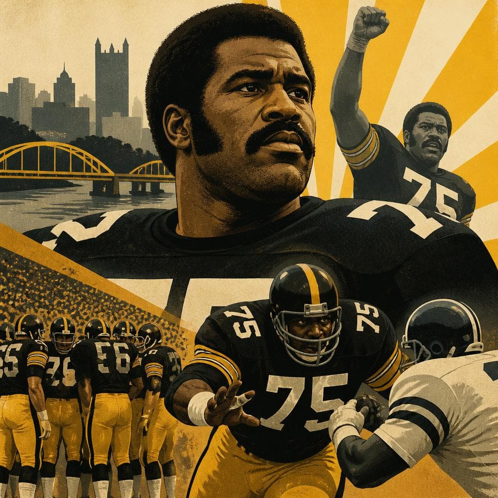 Cover art for How Mean Joe Greene Changed the Steelers