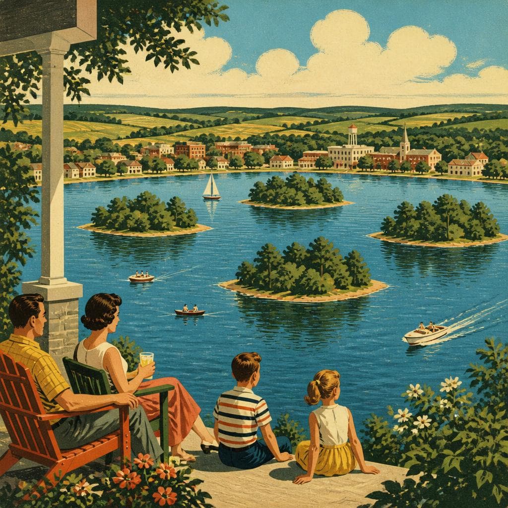 Cover art for Why Five Island Lake Named the Place and Shaped It
