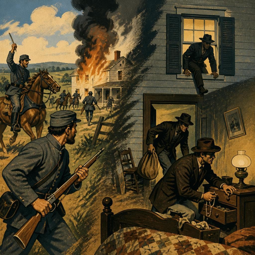 Cover art for When War and Crime Became the Same Story