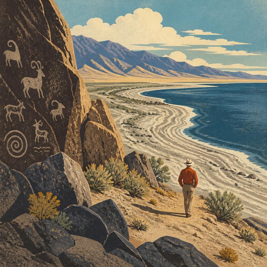 Cover art for Walking the Edge of Lake Lahontan