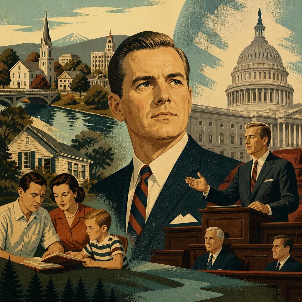 Cover art for From Salem to the Senate: Mark Hatfield’s Ascent