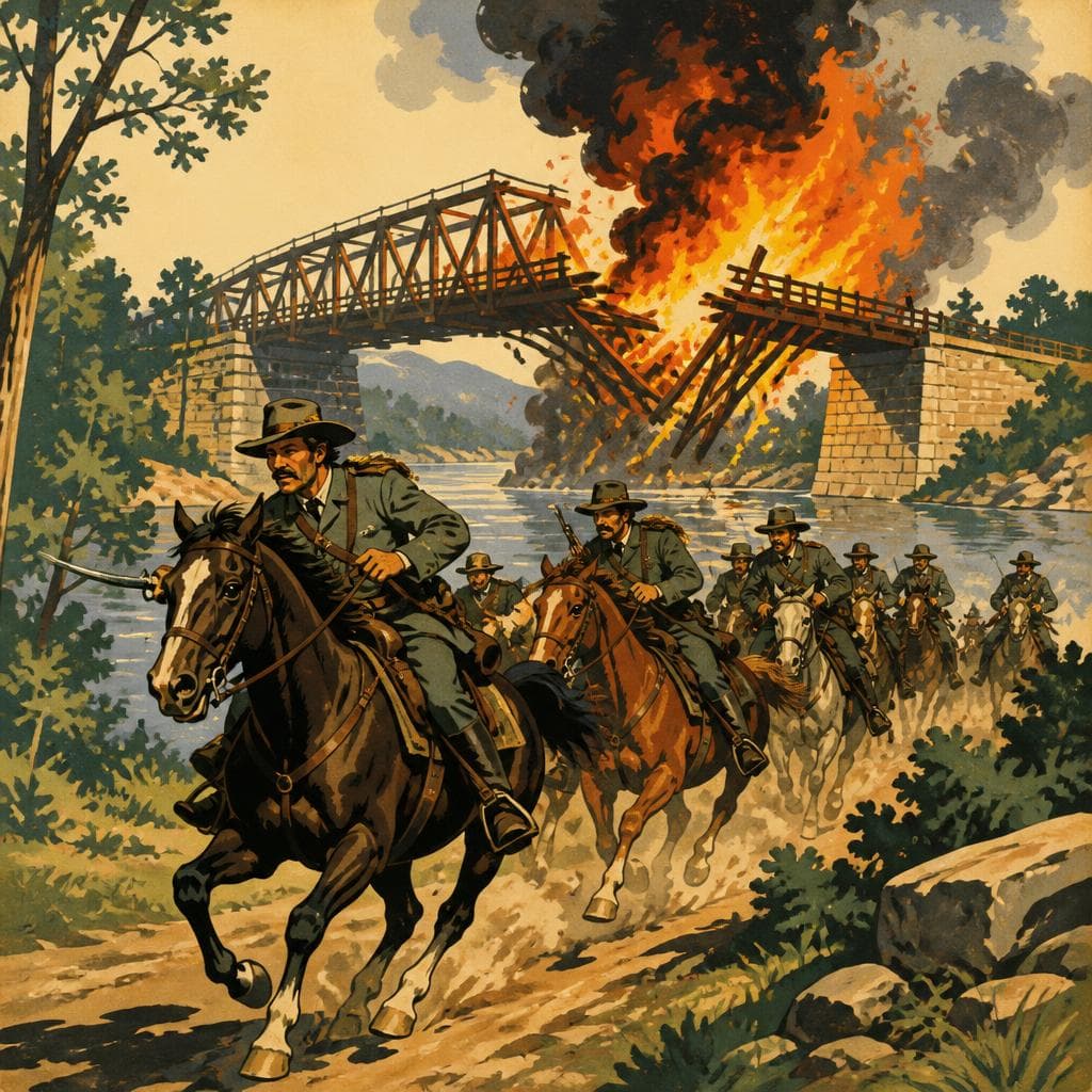 Cover art for The Bridge They Came to Burn