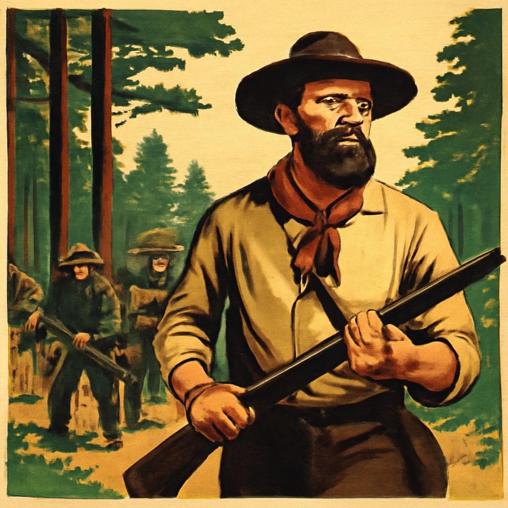 Cover art for Newton Knight and the Piney Woods Revolt