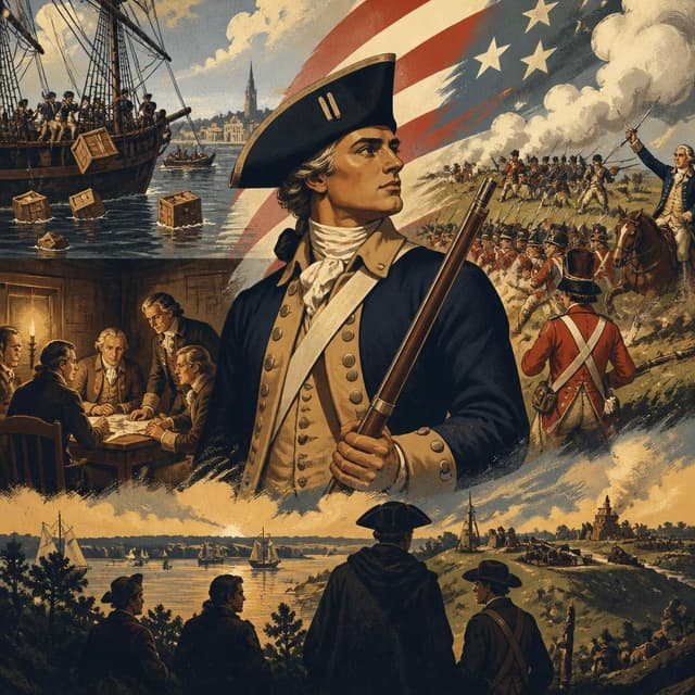Cover art for the Founding of the Nation: Revolutionary Beginnings collection