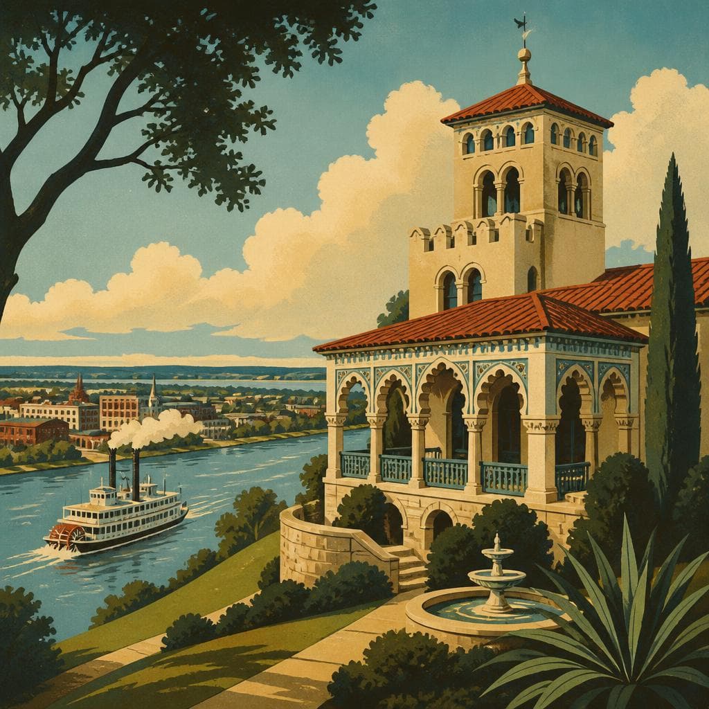 Cover art for A Moorish Dream Above the Mississippi