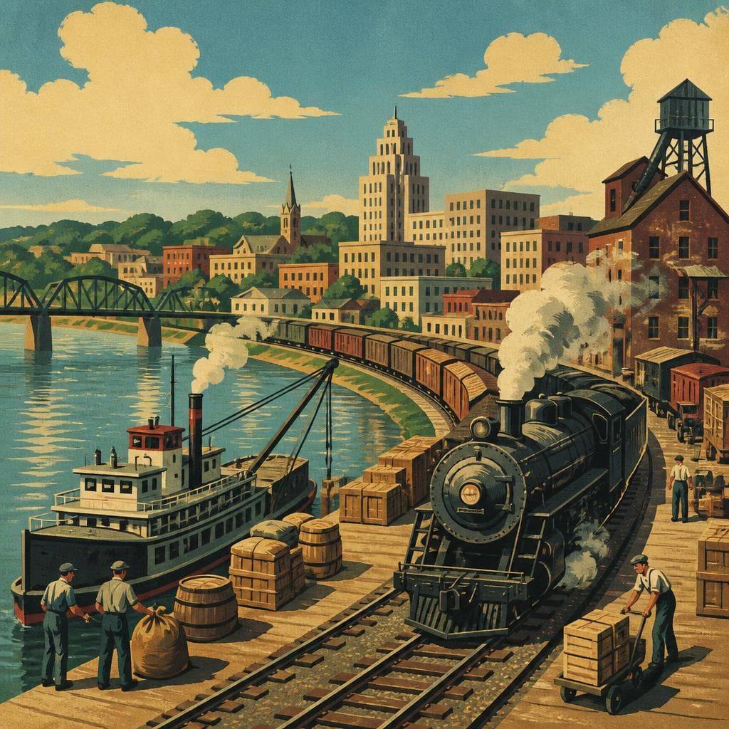 Cover art for Where the River Met the Rails