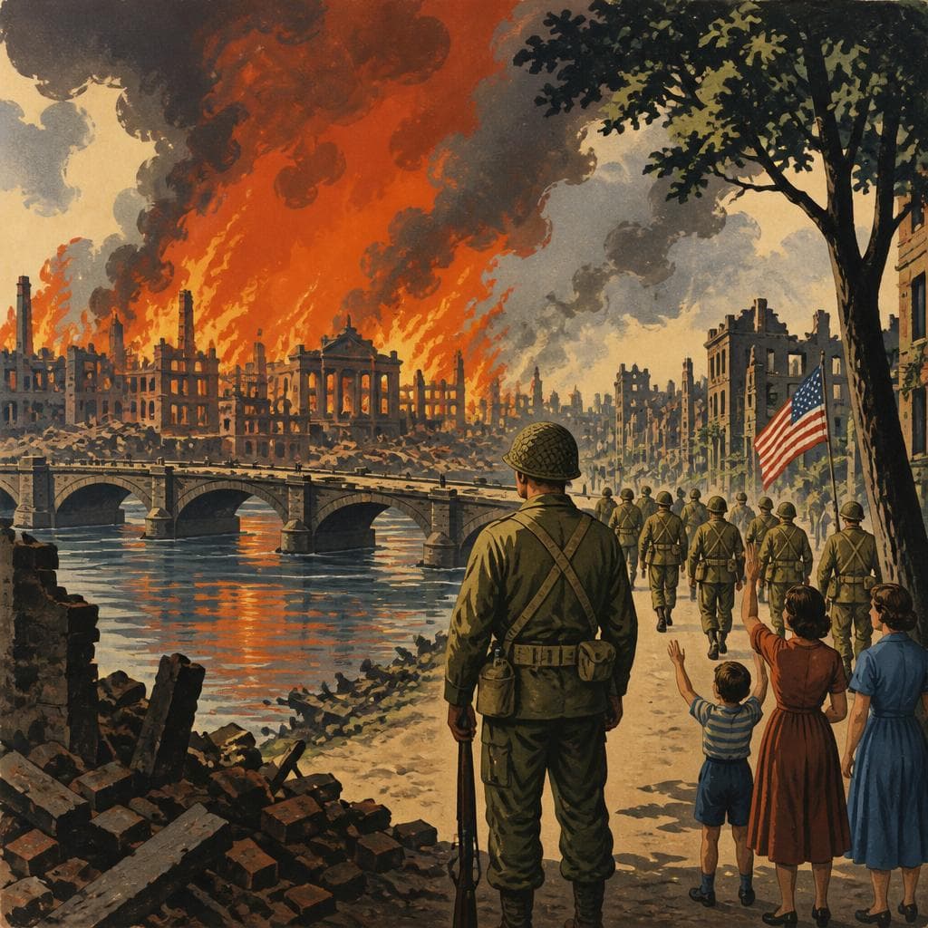 Cover art for When Richmond Burned as the War Ended