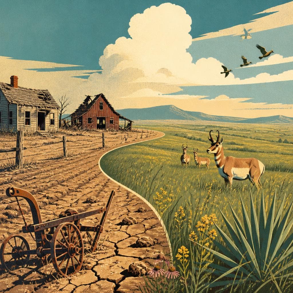 Cover art for When the Plains Took the Plow Back