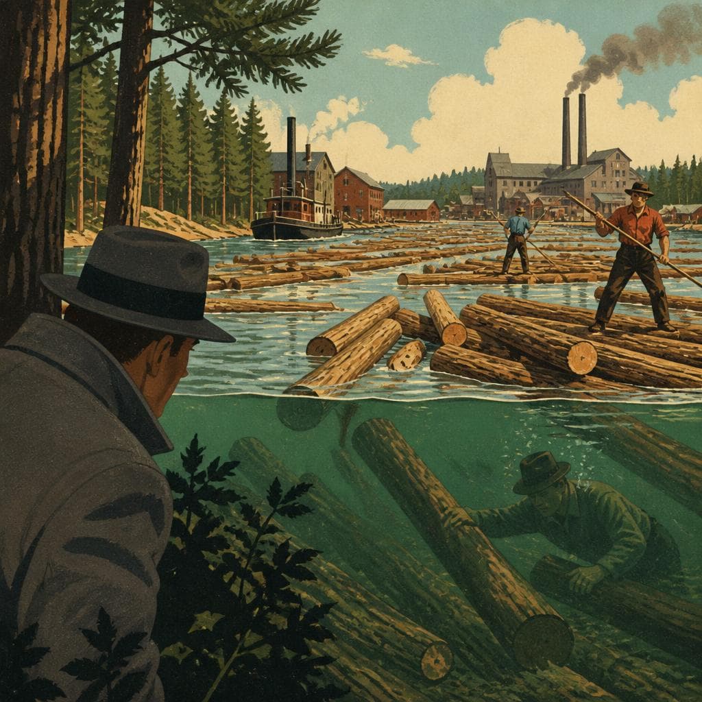 Cover art for When the Pine Trade Turned Murky