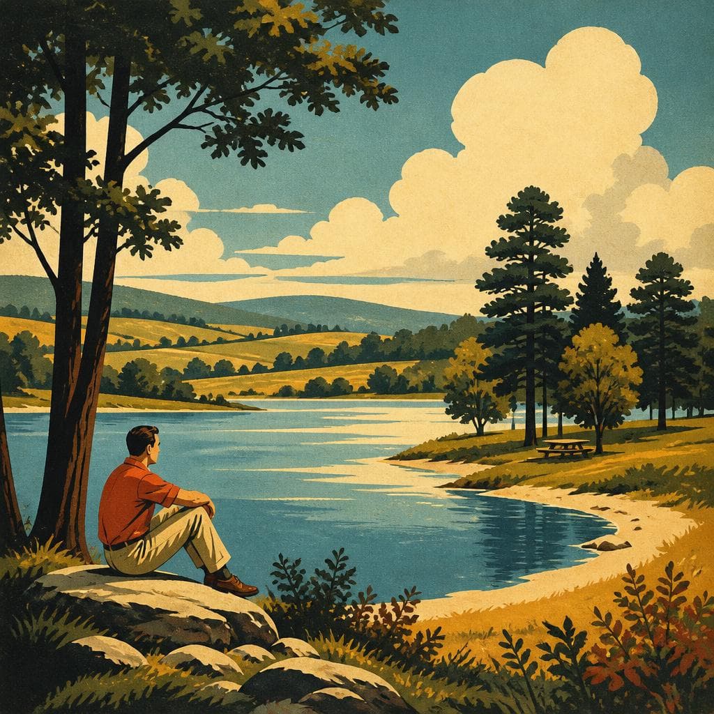 Cover art for The Lake That Taught a Prairie Park to Exhale