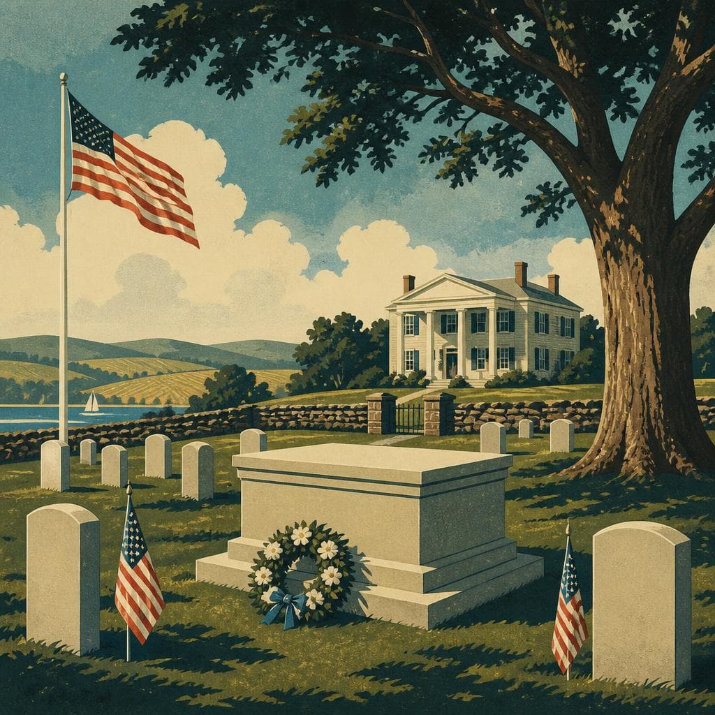 Cover art for Where a President Came Home to Rest