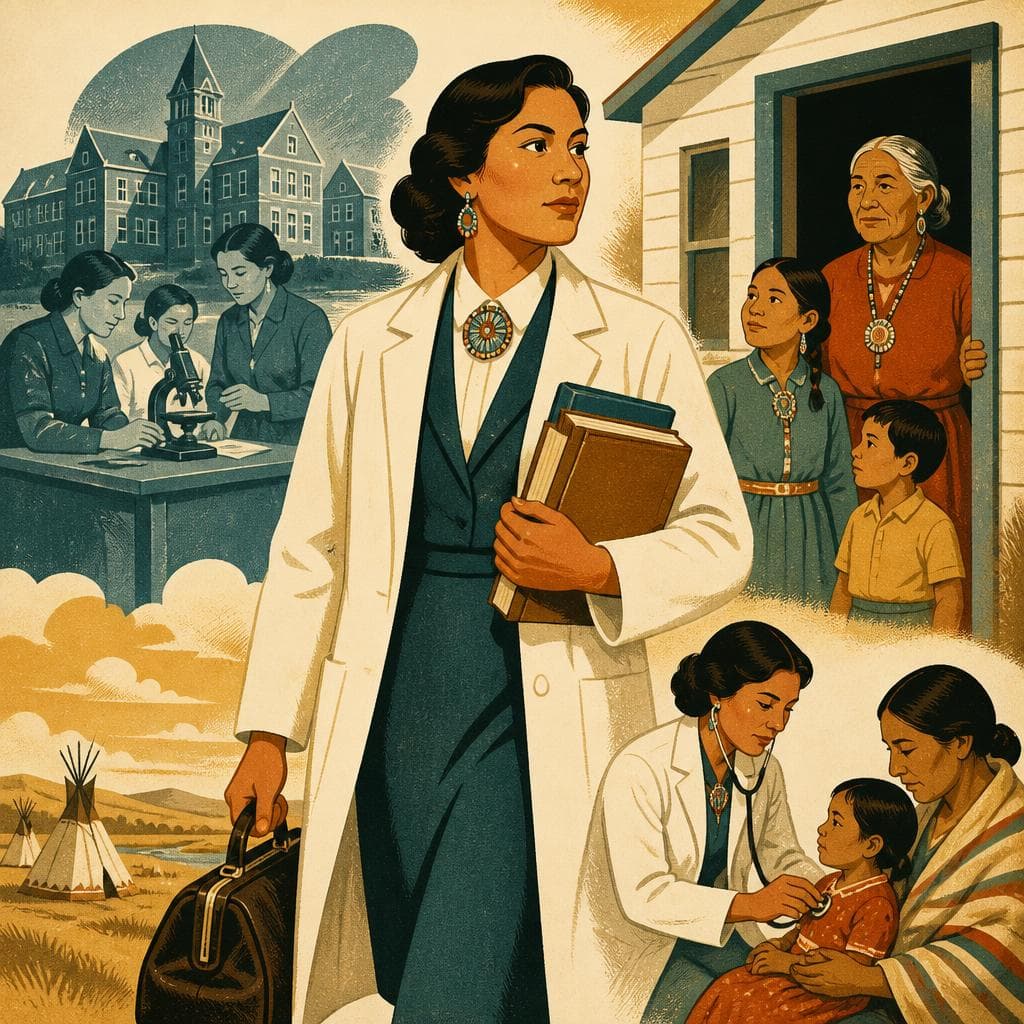 Cover art for She Came Home With a Medical Degree