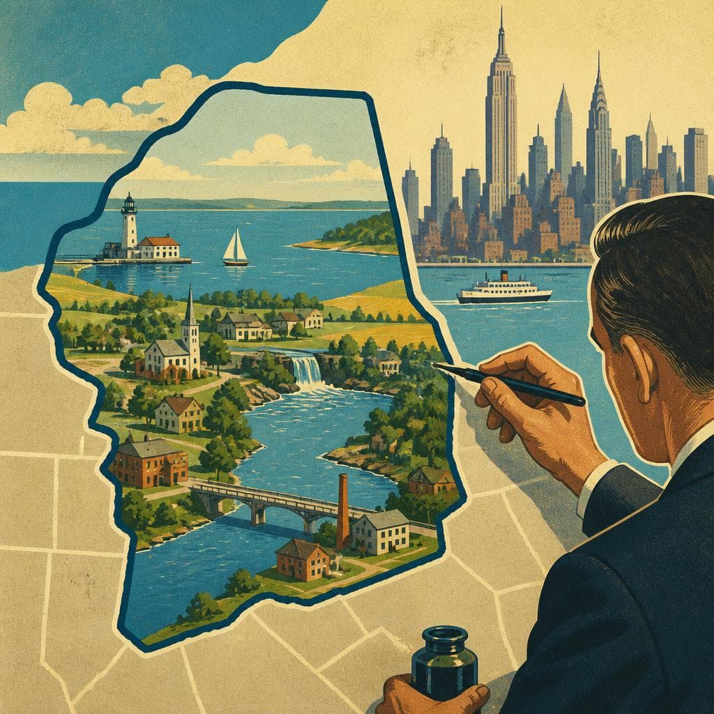 Cover art for When New York Drew Oswego County
